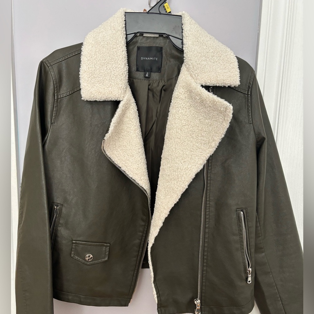 Leather jacket